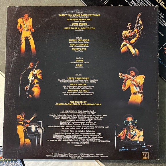 Commodores - “Live” Vinyl 2x LP - Picture 2 of 7